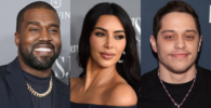 Kanye West, Kim Kardashian, Pete Davidson