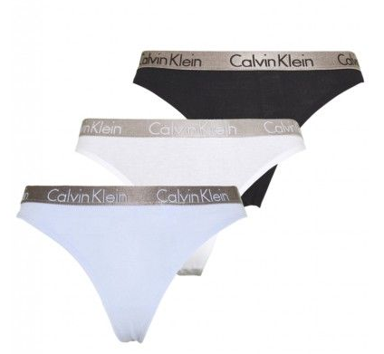Tanga Calvin Klein - 3 pack - Radiant